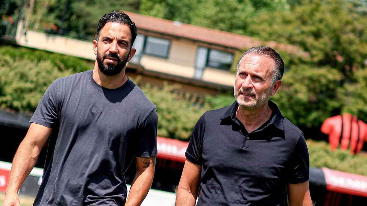 Rúben Amorim (allenatore AC Milan) e. Gerry Cardinale (managing partner fondo RedBird e proprietario del club rossonero) sono interessati a Owen Emeka del Granada