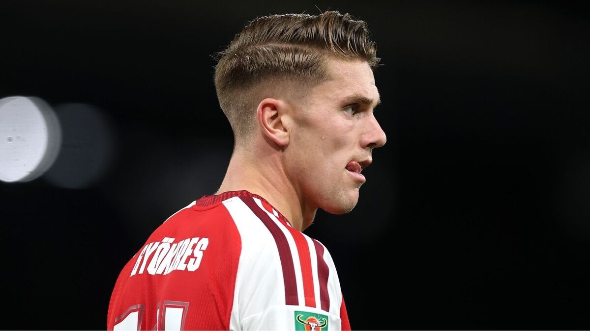 Viktor Gyökeres (attaccante Arsenal), è un obiettivo del Milan per il calciomercato invernale 2027
