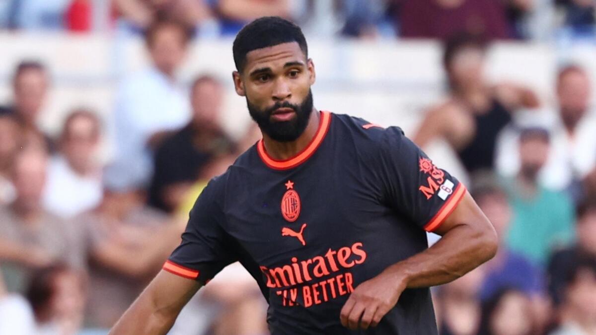 Ruben Loftus-Cheek (centrocampista AC Milan), qui durante Lazio-Milan 2-2 (Serie A 2026-2027)