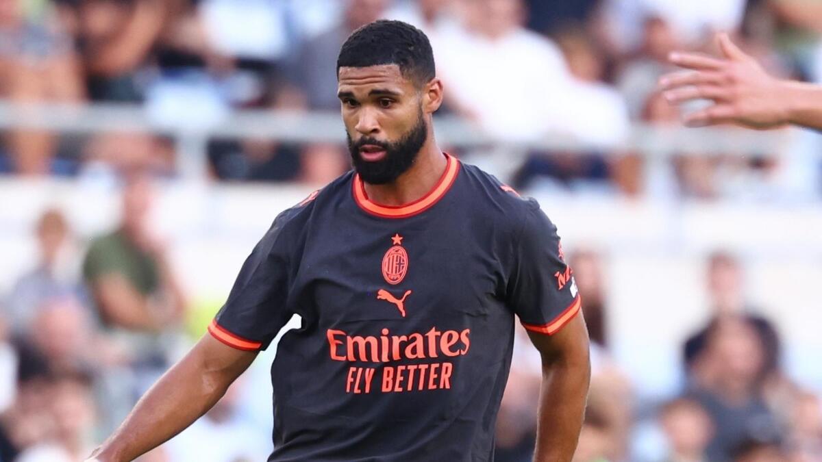 Ruben Loftus-Cheek (centrocampista AC Milan), qui durante Lazio-Milan 2-2 (Serie A 2026-2027)