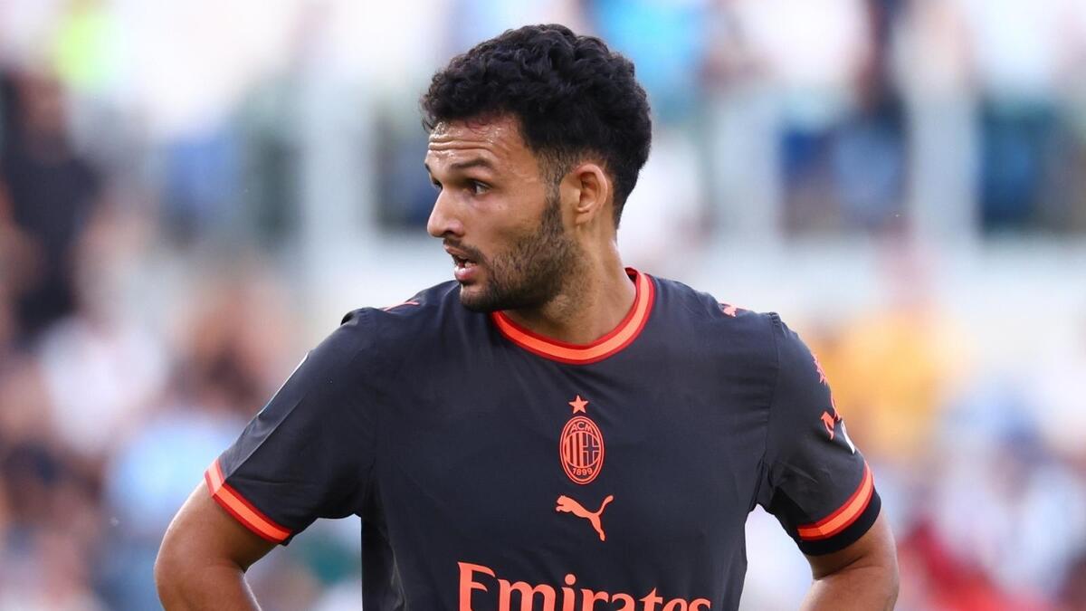 Gonçalo Ramos (attaccante AC Milan), qui durante Lazio-Milan 2-2 (Serie A 2026-2027)