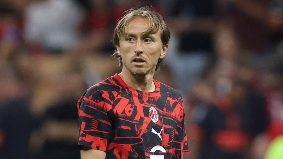 Luka Modric, centrocampista Milan