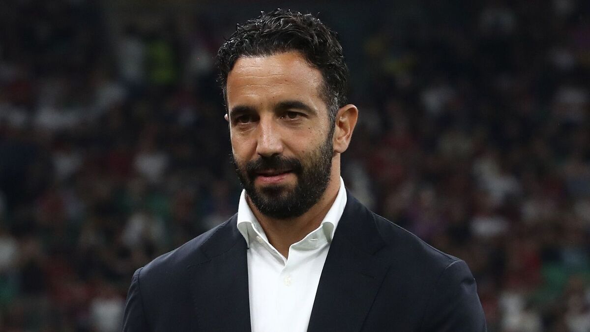 Rúben Amorim (allenatore AC Milan), qui durante Milan-Benfica 0-2 (Europa League 2026-2027)