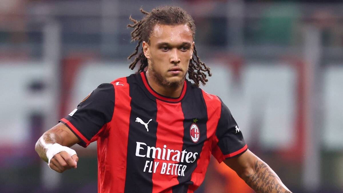 Diego Moreira (centrocampista AC Milan), qui durante Milan-Benfica 0-2 (Europa League 2026-2027)
