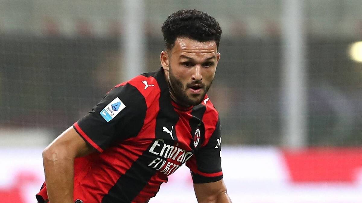 Gonçalo Ramos (attaccante AC Milan), qui durante Milan-Lecce 3-0 (Serie A 2026-2027)