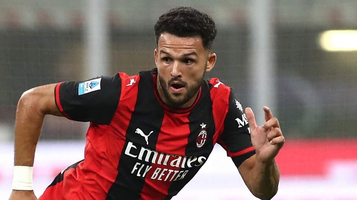 Gonçalo Ramos (attaccante AC Milan), qui durante Milan-Lecce 3-0 (Serie A 2026-2027)