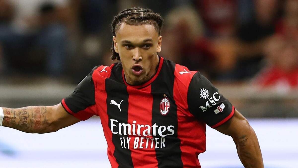 Diego Moreira (centrocampista AC Milan), qui durante Milan-Lecce 3-0 (Serie A 2026-2027)