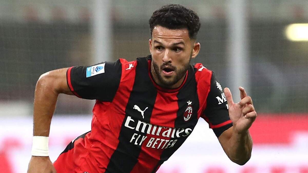Gonçalo Ramos (attaccante AC Milan), qui durante Milan-Lecce 3-0 (Serie A 2026-2027)