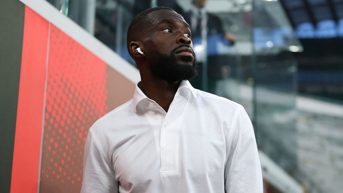 Fikayo Tomori (difensore AC Milan), qui durante il pre-partita di Milan-Lecce 3-0 (Serie A 2026-2027)