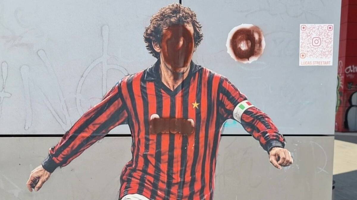 Murale dedicato a Baresi