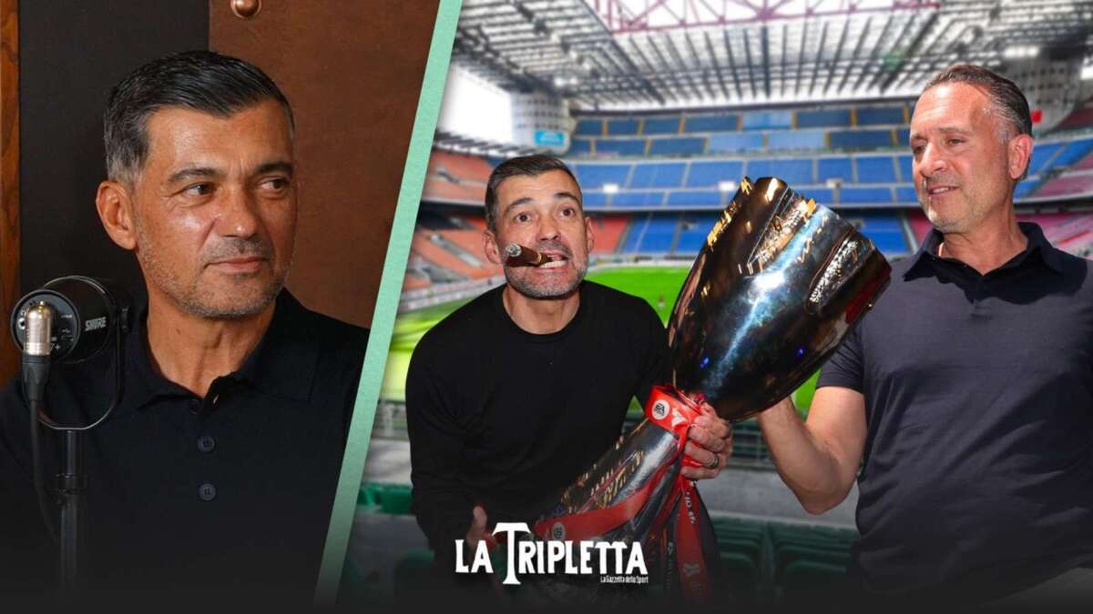 L'intervista di Sérgio Conceição a 'La Gazzetta dello Sport' sul suo passato al Milan di Gerry Cardinale
