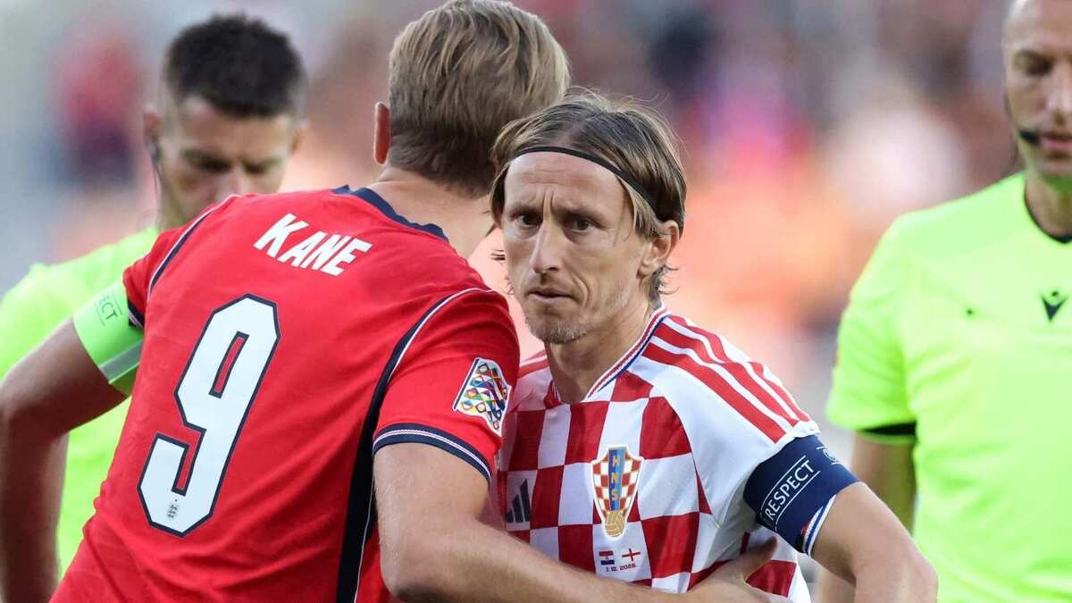 Luka Modrić (centrocampista AC Milan), qui prima di Croazia-Inghilterra 0-7 (Nations League 2026-2027)