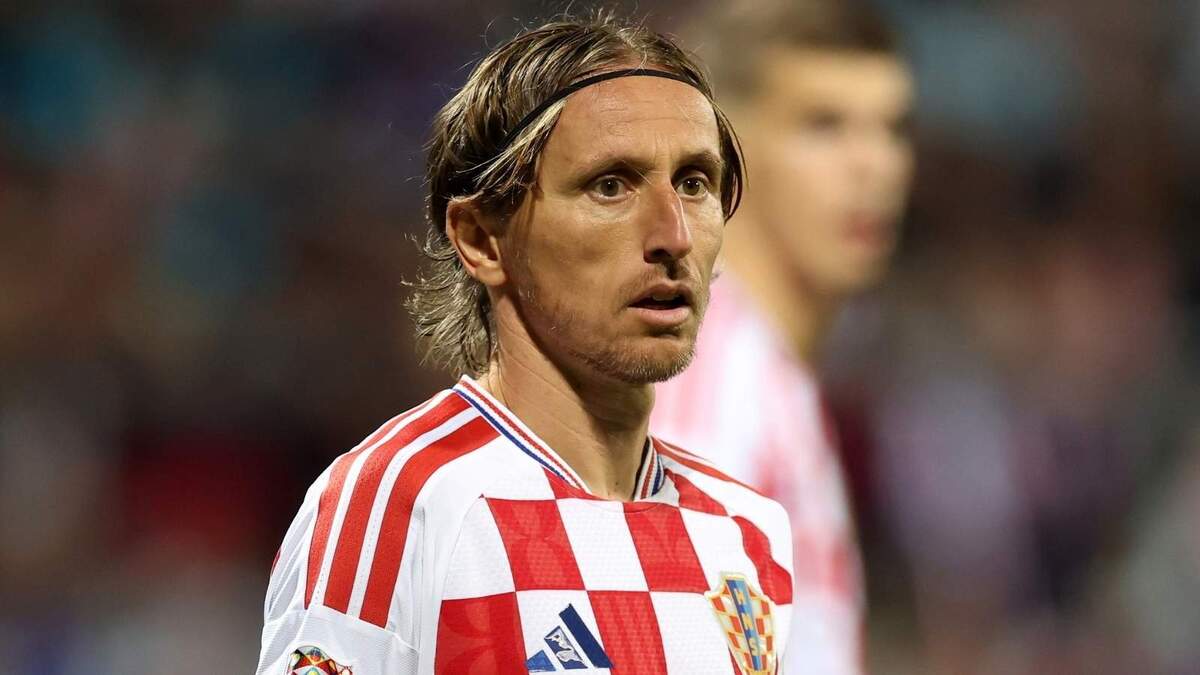 Luka Modrić (centrocampista AC Milan), qui durante Croazia-Inghilterra 0-7 (Nations League 2026-2027)