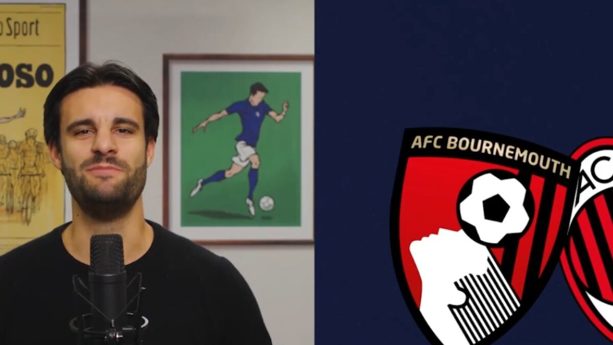 Bournemouth-Milan, la storia della maglia rossonera che lega le due squadre | Video e screen Gazzetta.it