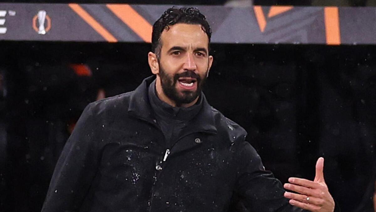Rúben Amorim (allenatore AC Milan), qui durante Bournemouth-Milan 3-0 (Europa League 2026-2027)