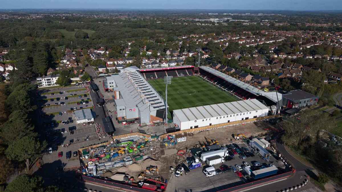 Il Vitality Stadium, dove si disputerà Bournemouth-Milan, partita della 3^ giornata della League Phase dell'Europa League 2026-2027