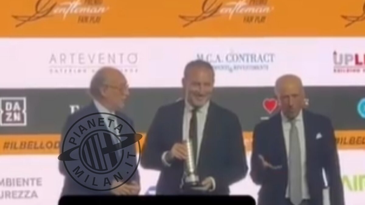 Premio Gentleman Fair Play, premio alla carriera per Zambrotta | PM Video