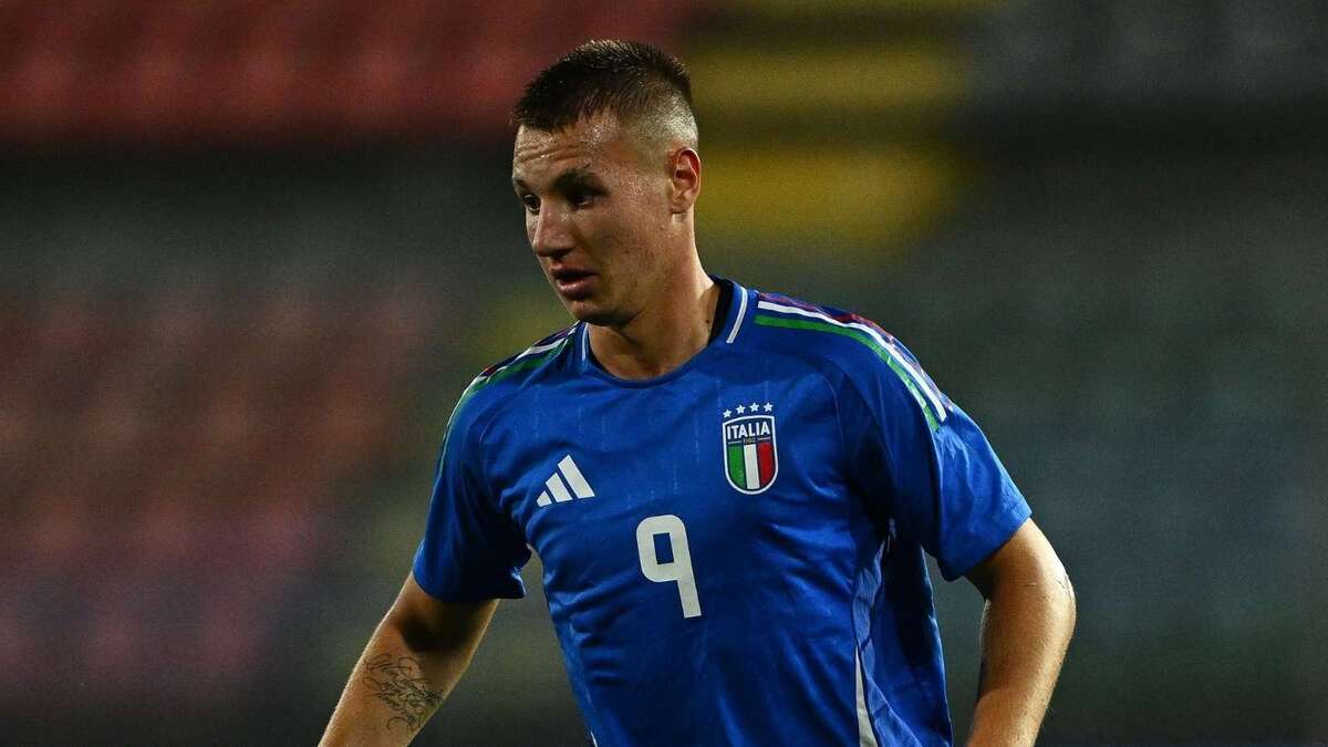 Francesco Camarda, attaccante Milan