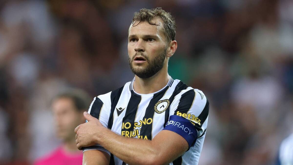 Jesper Karlström prima di Udinese-Milan