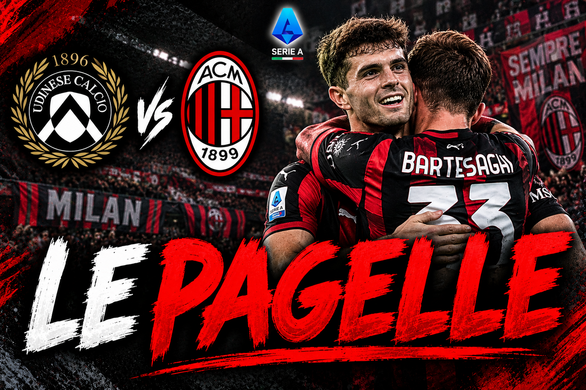 Le pagelle di Udinese-Milan