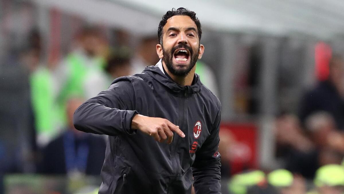 Rúben Amorim (allenatore AC Milan), qui durante Milan-Atalanta 3-2 (Serie A 2026-2027)