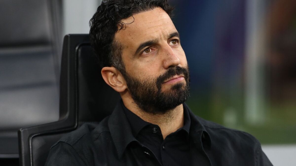 Rúben Amorim (allenatore AC Milan), qui durante Milan-Atalanta 3-2 (Serie A 2026-2027)