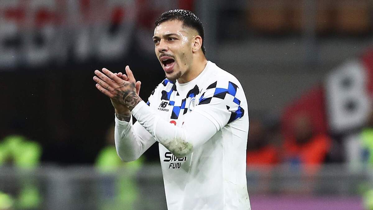 Gianluca Gaetano (centrocampista Atalanta), qui durante Milan-Atalanta 3-2 (Serie A 2026-2027)