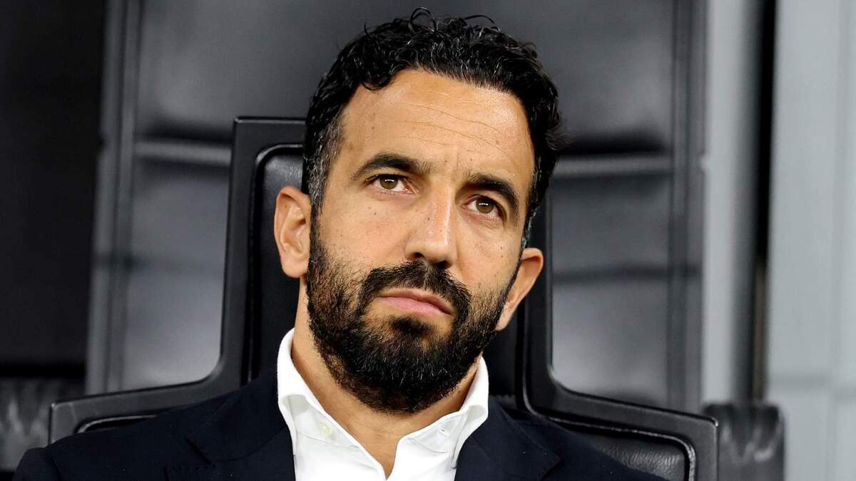 Rúben Amorim (allenatore AC Milan), qui durante Milan-Benfica 0-2 (Europa League 2026-2027)