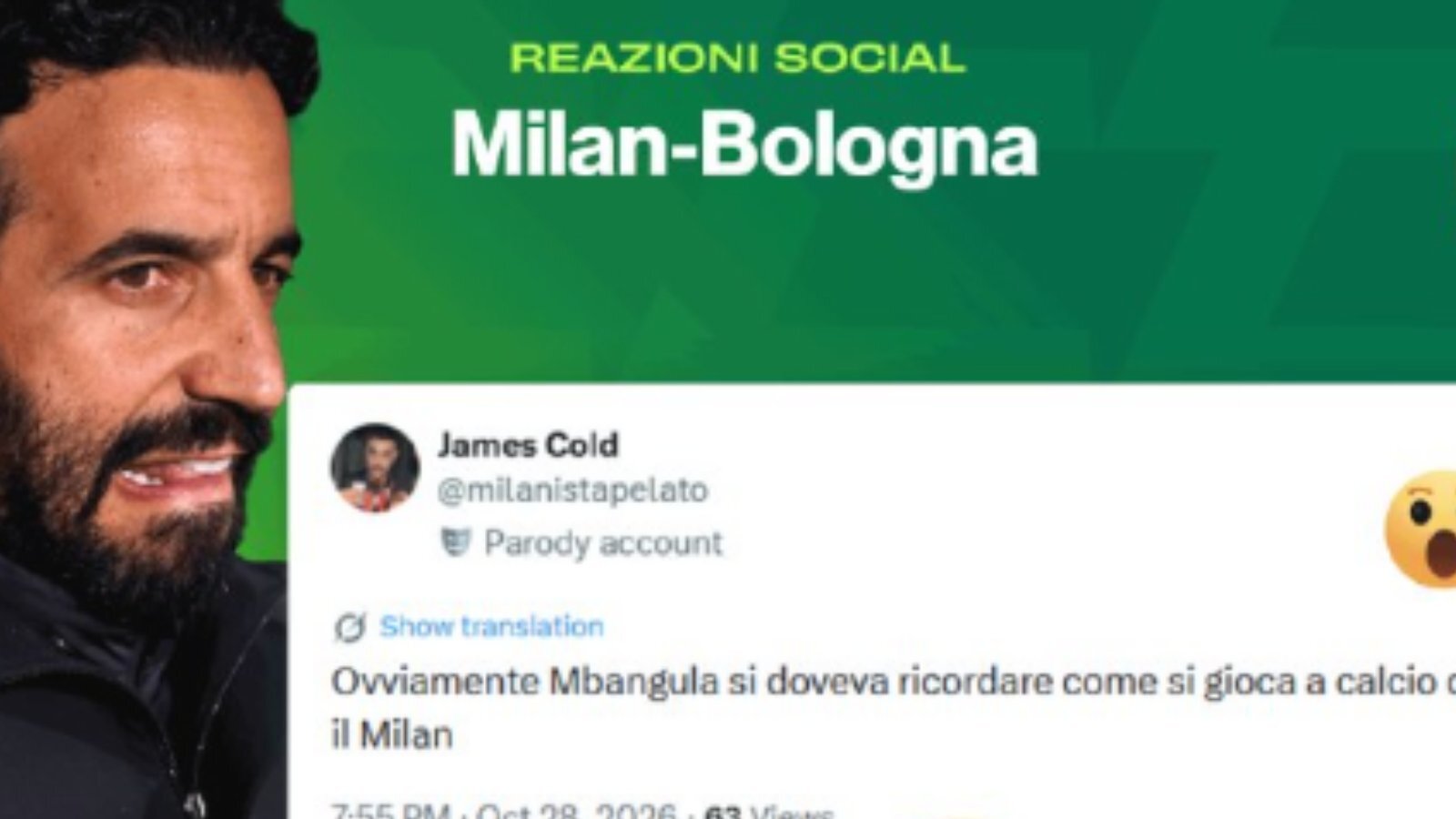 crollo del milan contro il bologna le reazioni dei tifosi sui social video da Pianetamilan.it crollo del milan contro il bologna le reazioni dei tifosi sui social video