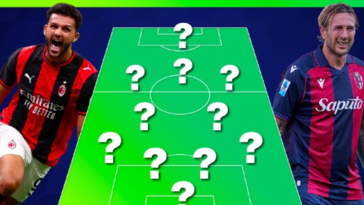 Milan-Bologna, le probabili formazioni: ancora emergenza per Amorim | Video e screen Gazzetta.it