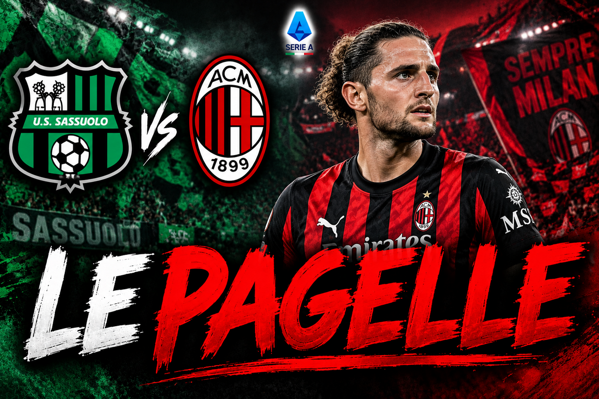 Pagelle Sassuolo-Milan_ Sfida in Serie A