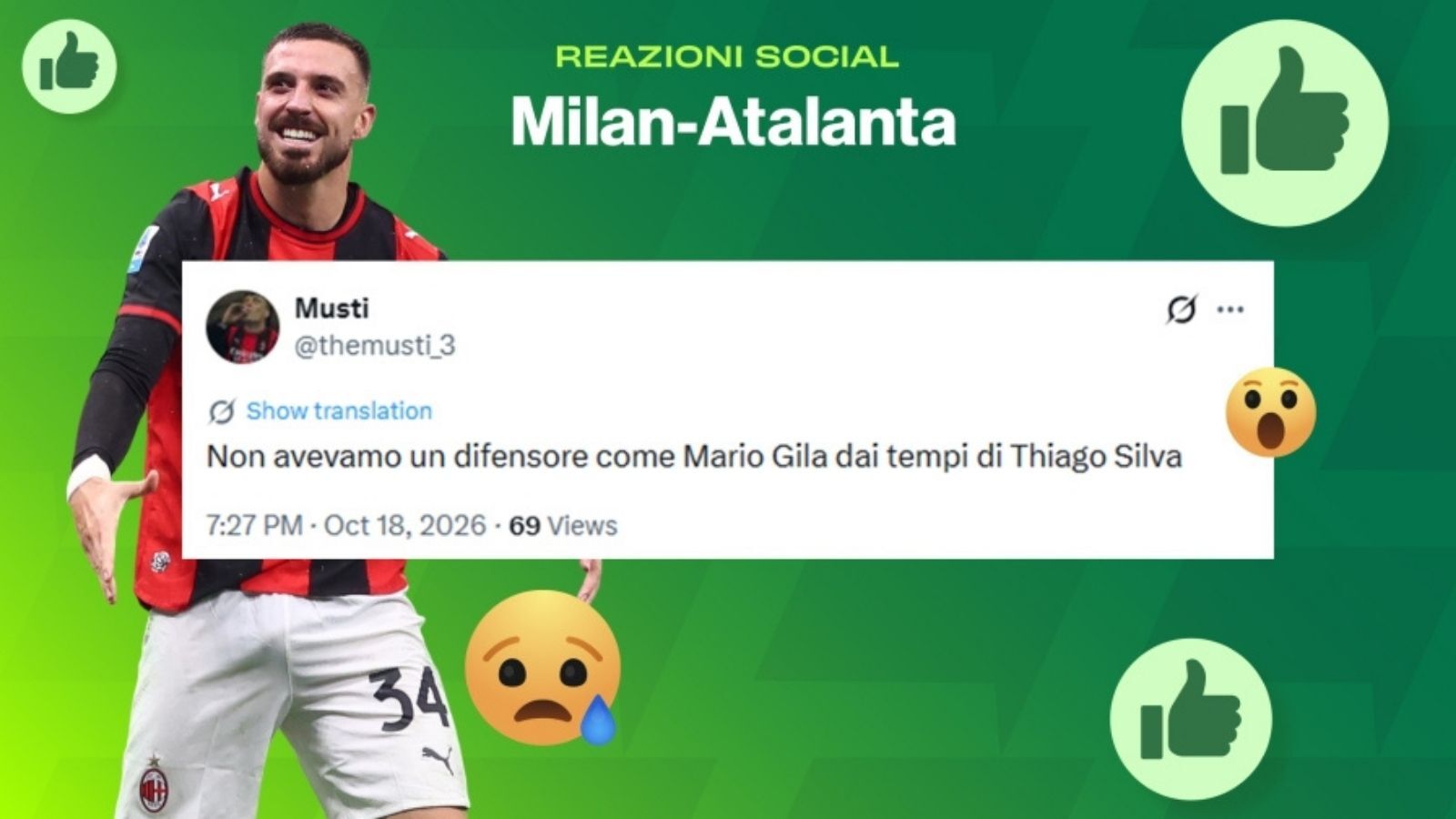 sarri 232 l ora della pensione poi il giudizio sui cambi di amorim milan atalanta le reazioni social da Pianetamilan.it sarri 232 l ora della pensione poi il giudizio sui cambi di amorim milan atalanta le reazioni social