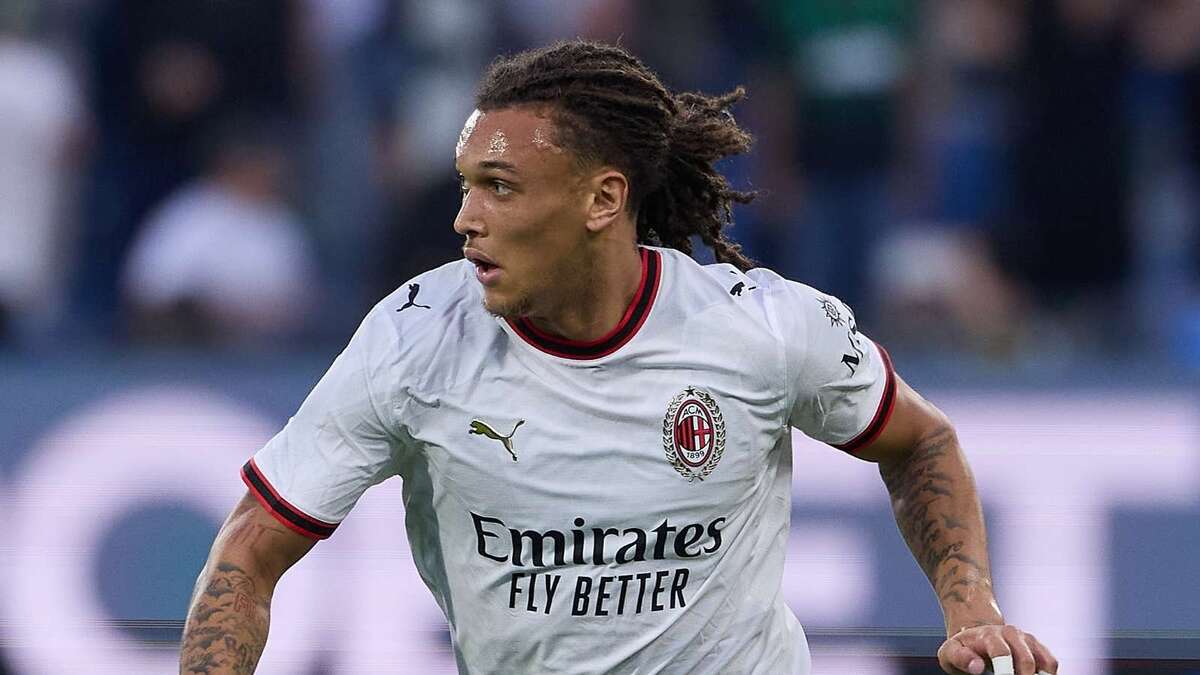 Diego Moreira (centrocampista AC Milan), qui durante Sassuolo-Milan 1-1 (Serie A 2026-2027)