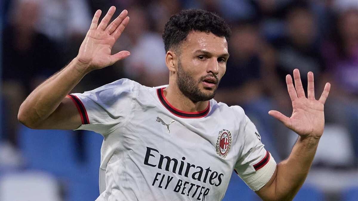 Gonçalo Ramos (attaccante AC Milan), qui durante Sassuolo-Milan 1-1 (Serie A 2026-2027)