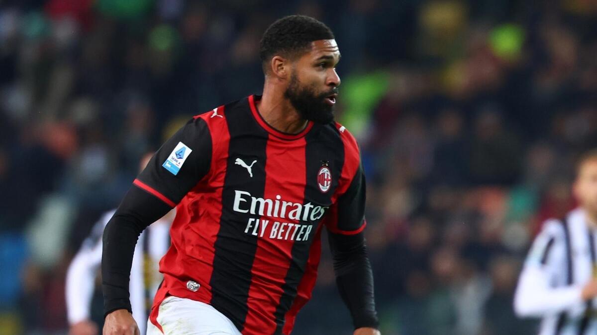 Ruben Loftus-Cheek (centrocampista AC Milan), qui durante Udinese-Milan 0-2 (Serie A 2026-2027)