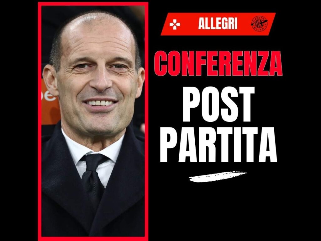 Allegri AC Milan conferenza post-partita Milan-Genoa 8 gennaio 2026