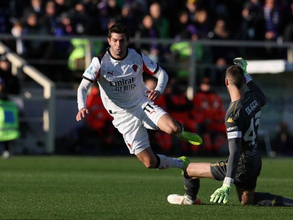 Fiorentina-Milan 0-0 (45'): Pulisic si divora l'impossibile | Serie A News