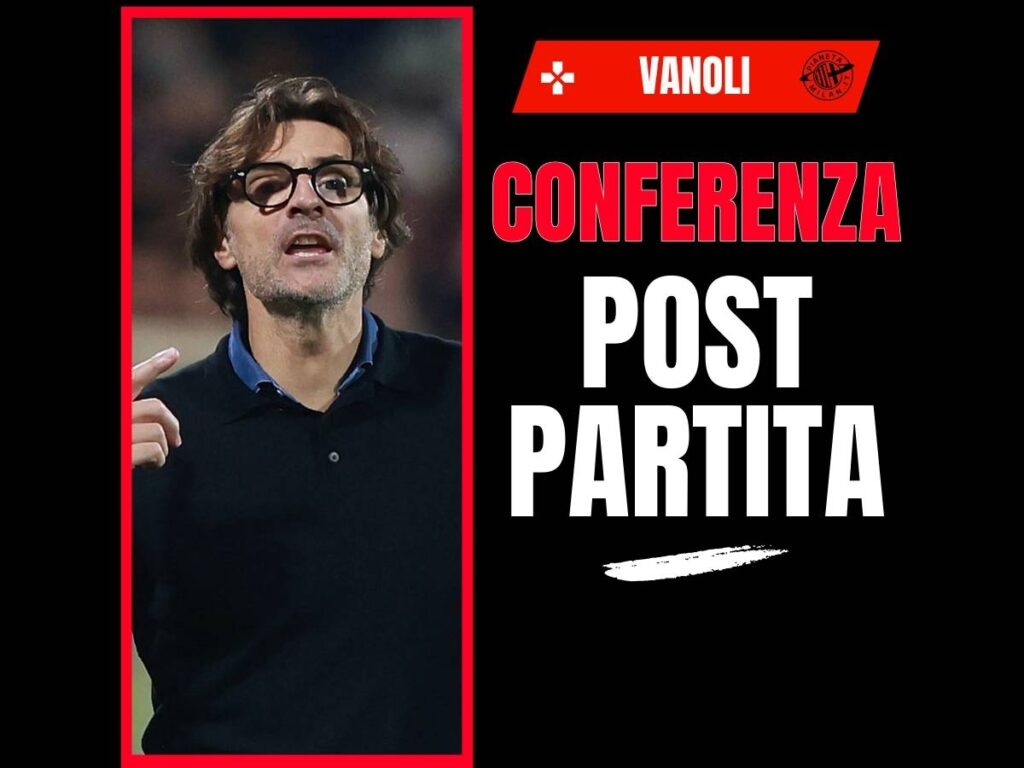 Fiorentina Vanoli conferenza post-partita Fiorentina-Milan 11 gennaio 2026