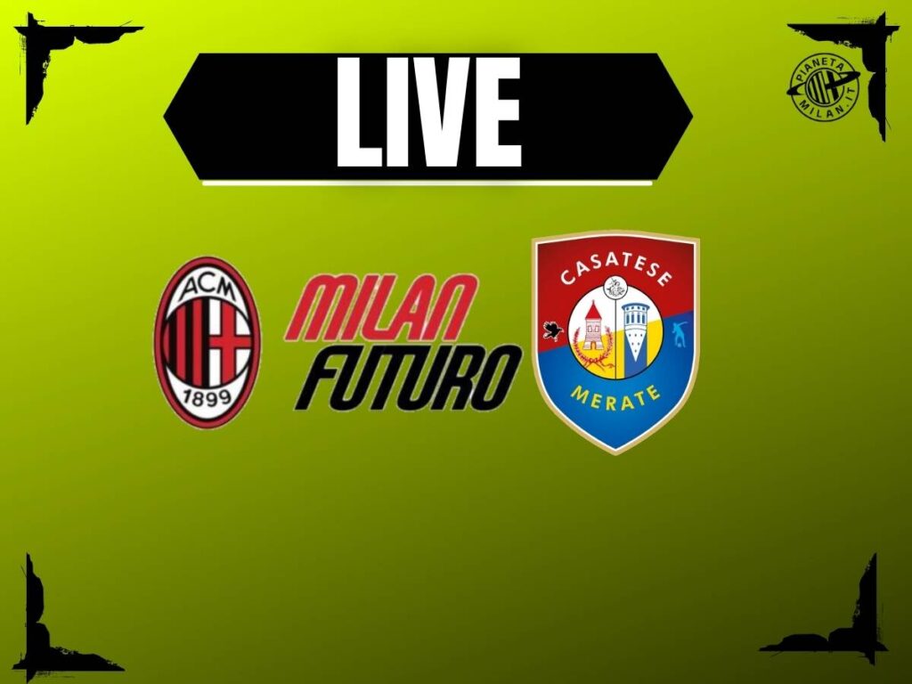 Live partita Milan Futuro-Casatese Merate 25 gennaio 2026