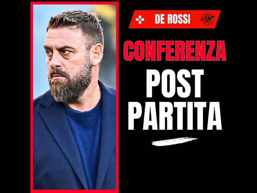 Genoa De Rossi conferenza post-partita Milan-Genoa 8 gennaio 2026