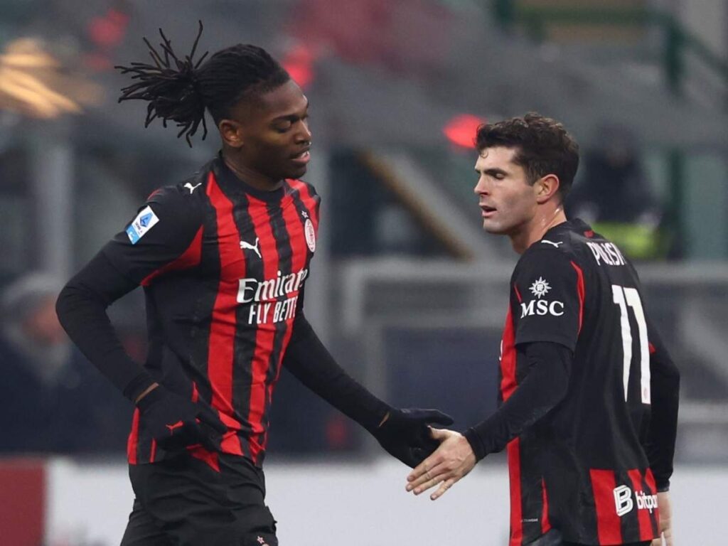 Verso Milan-Lecce, la particolare statistica di Leao e Pulisic con i giallorossi