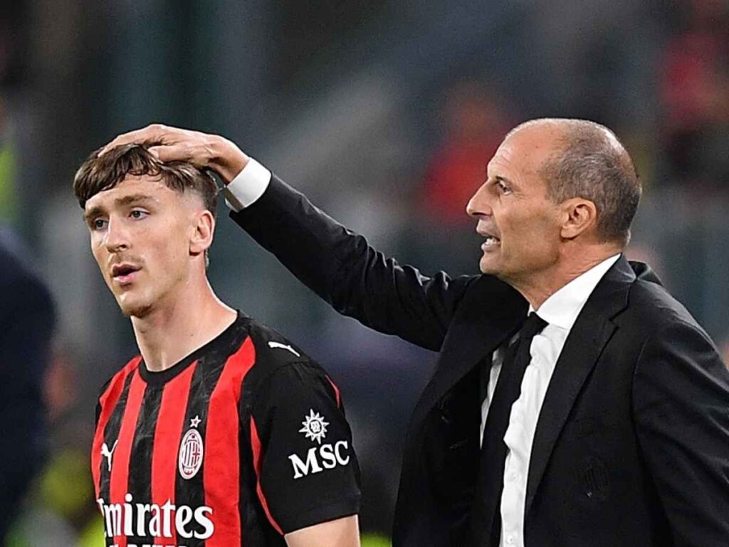 Allegri su Saelemaekers: "Quando gioca dà tanto ma va fuori ritmo"