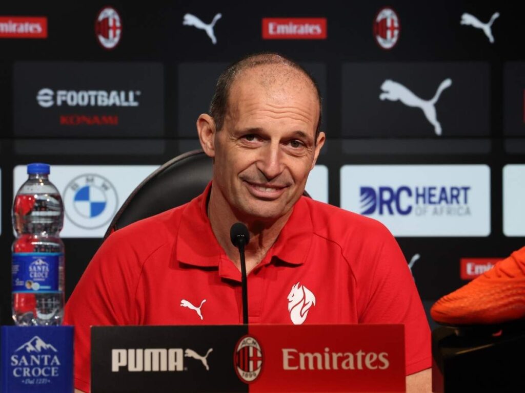 Como-Milan: data, orario e luogo della conferenza stampa di mister Allegri