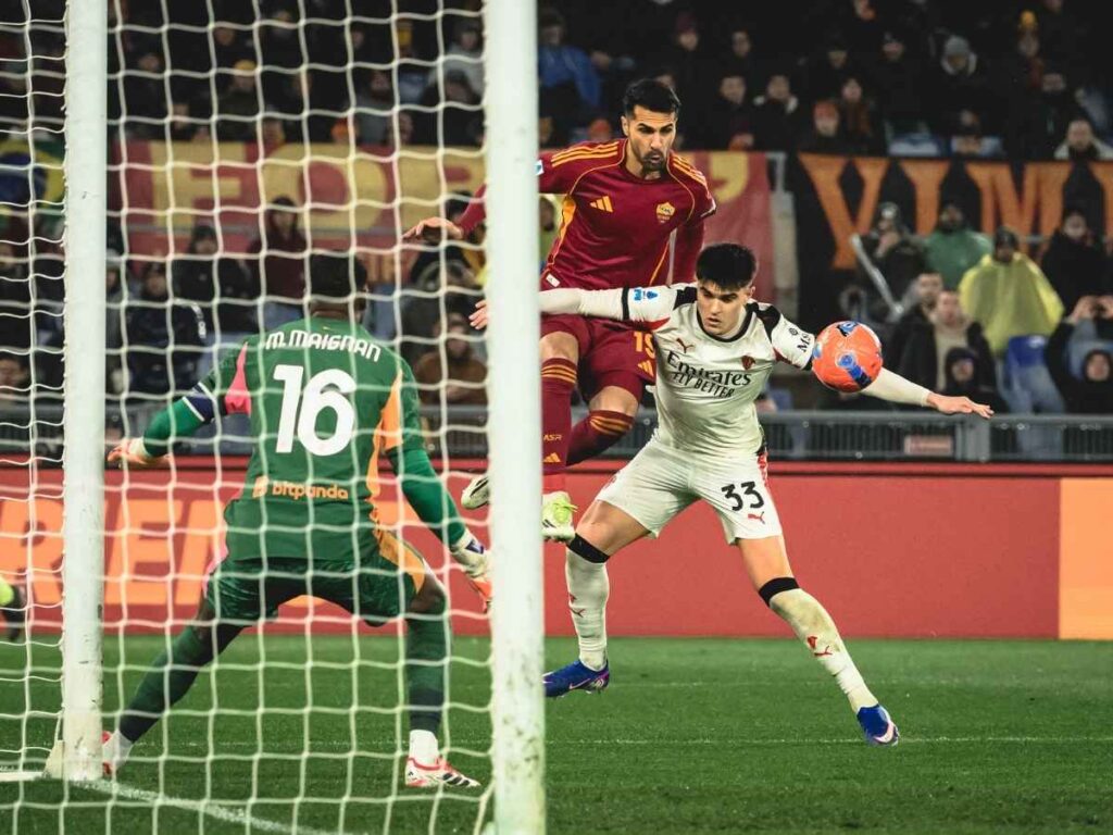 Roma-Milan, la moviola: il voto all'arbitro Colombo, l'analisi sul rigore del pareggio