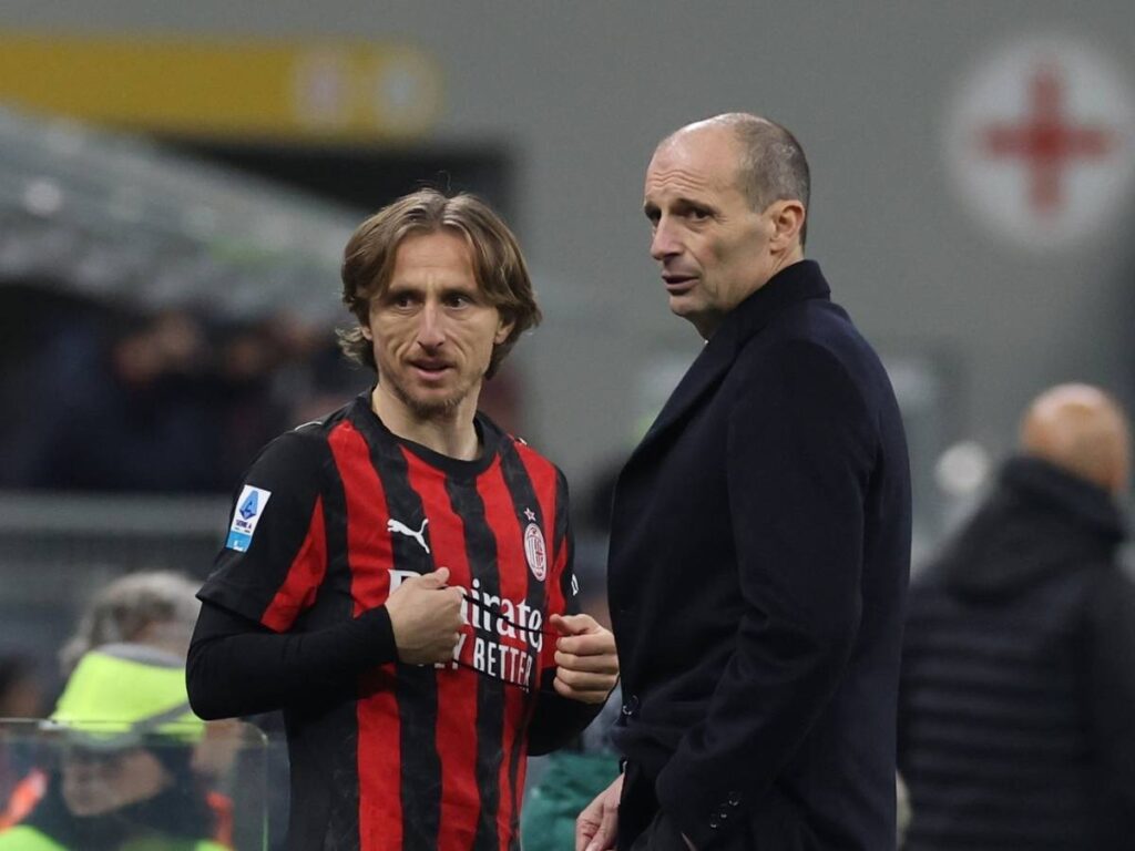 "Ci vuole un po' più di veleno", show di Allegri in Milan-Lecce. E che rapporto con Modric