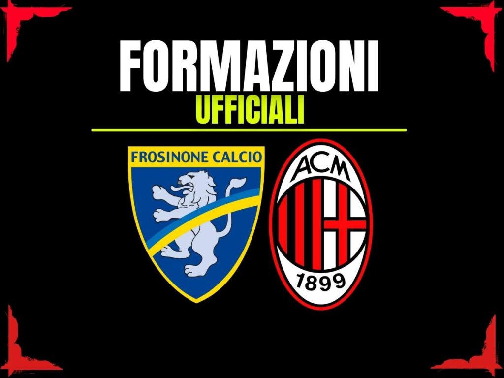 Formazioni ufficiali Frosinone-Milan Primavera 20-01-2026