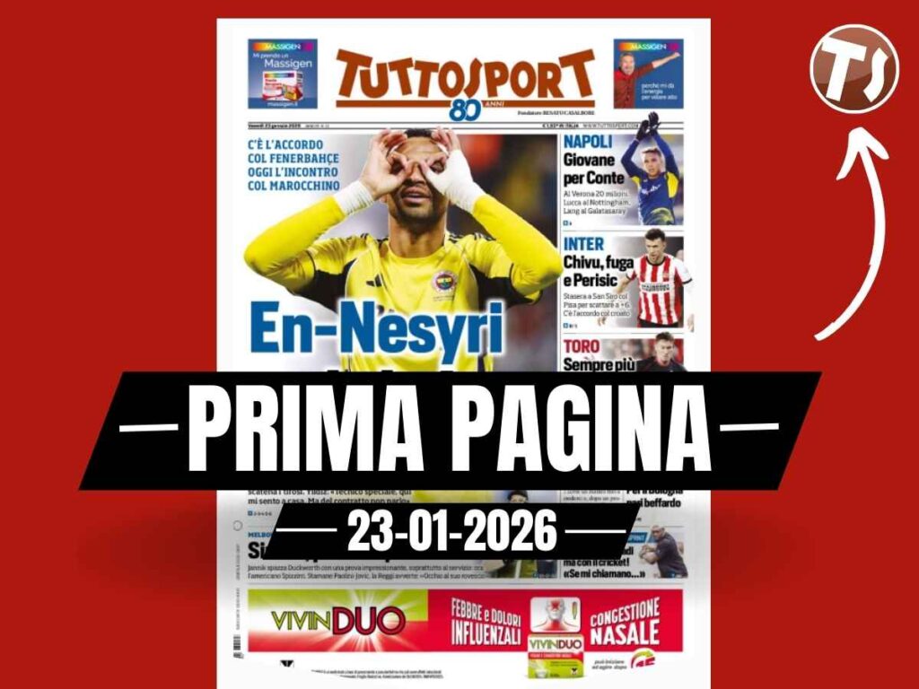 Prima pagina Tuttosport: mercato, si muovono molto le rivali del Milan