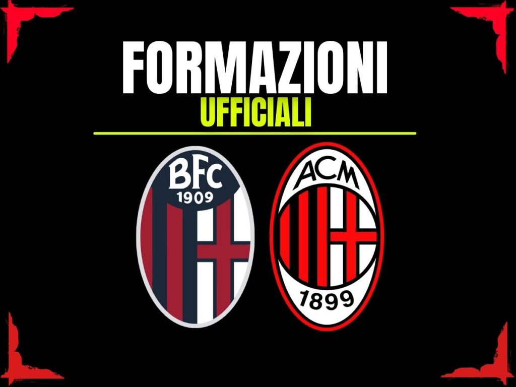Bologna-Milan formazioni ufficiali 03-02-2026