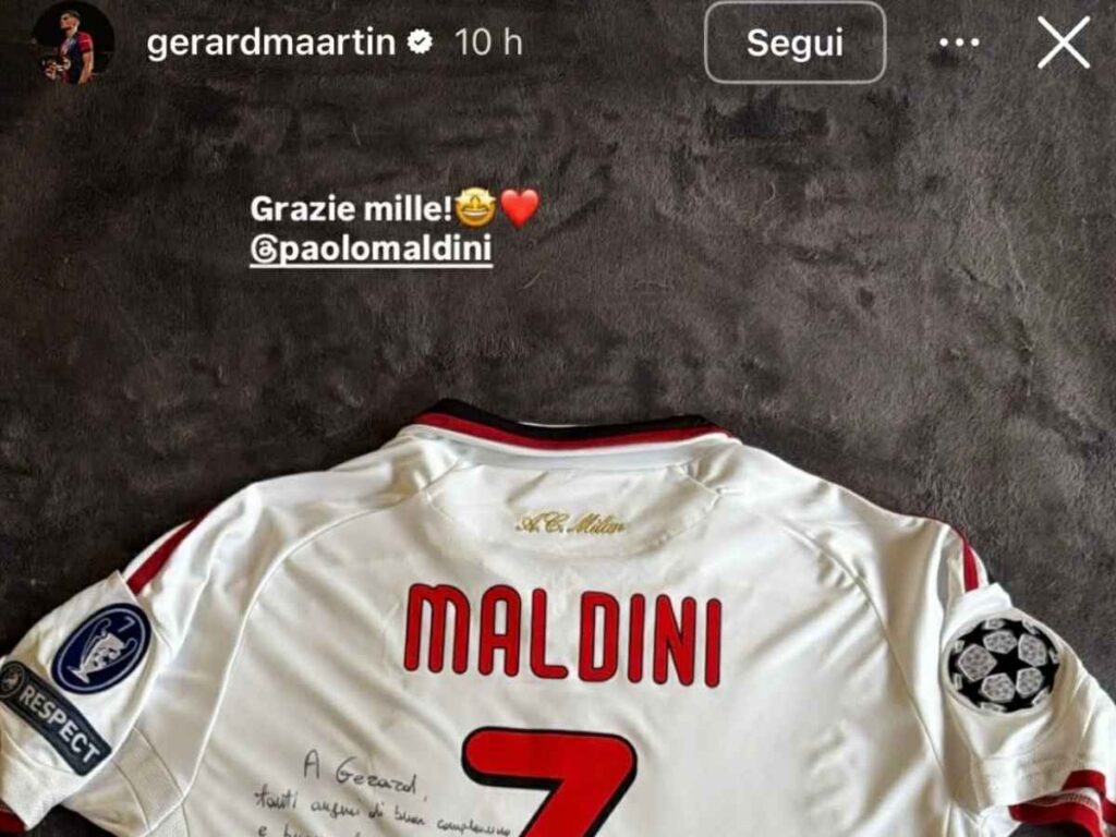 Milan, Maldini sorprende Gerard Martin: tra passato e futuro rossonero