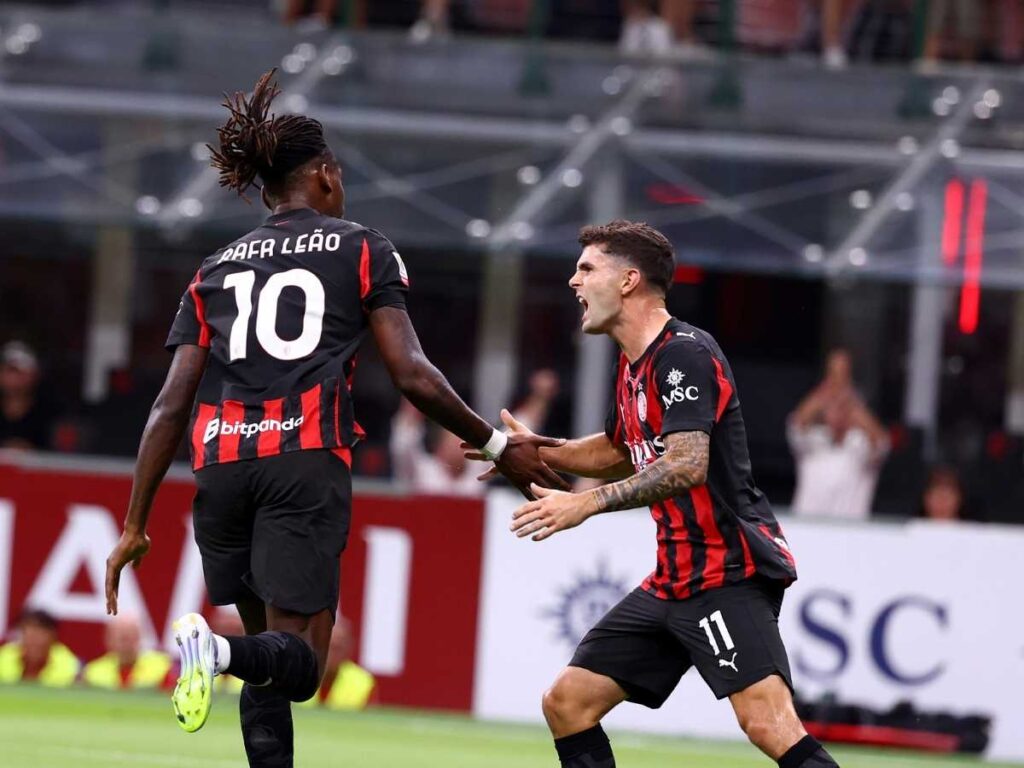 Milan, contro il Parma riecco Leao e Pulisic in attacco: finora praticamente mai insieme